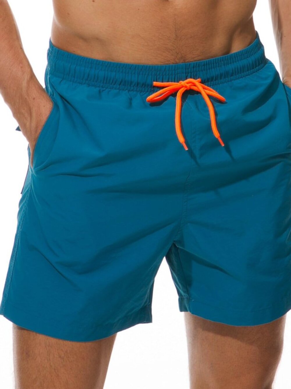 Men's Swim Trunks Quick Dry Beach Shorts with Pockets
